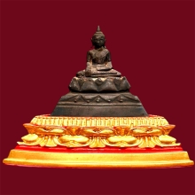 พระอยุธยาเนื้อเงิน ฐานบุเงิน