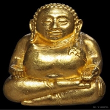 พระสังกัจจายน์ เนื้อทองคำ พ่อท่านคลิ้ง วัดถลุงทอง ปี2528