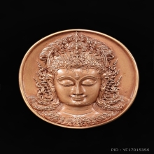พระโพธิสัตว์ ประทานความสุข 60 ปี เนื้อนวลชมพู อ.เฉลิมชัย