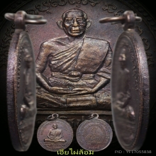 เหรียญหลวงพ่อพัฒน์ วัดห้วยด้วน รุ่นแรกไข่ปลา 2535 องค์2