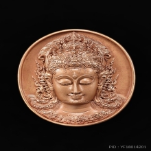 พระโพธิสัตว์ ประทานความสุข 60 ปี เนื้อนวลชมพู อ.เฉลิมชัย
