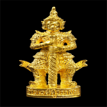 ท้าวเวสหน้าเทพรุ่นแรก ทองคำ หลวงพ่ออิฏฐ์ วัดจุฬามณี ปี50 