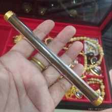 ตะกรุดฝาบาตร (หลวงปู่เผือก วัดกิ่งแก้ว )
