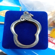 ตลับเงินใส่พญาครุฑ ใหญ่