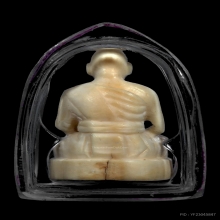 รูปเหมือน หลวงพ่อเปิ่น วัดบางพระ ปี 2533งแกะ