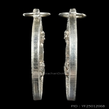 เหรียญหลวงปู่ชอบ ฐานสโม รุ่น 1 ปี 2514 เนื้ออัลปาก้า