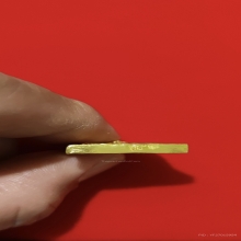 พระทองคำ หลวงพ่อเกษมเขมโกครบรอบ80ปีหลังสิงห์ปี34พิมพ์ใหญ่