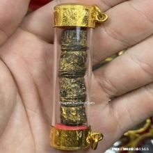 ตะกรุดหนังหน้าผากเสือ หลวงปู่นาค วัดอรุณ กรุงเทพฯ