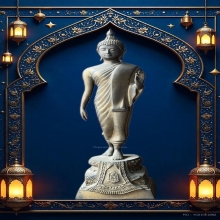 พระลีลาบูชา รุ่นสมโภชน์กรุงรัตนโกสินทร์ ๒๐๐ ปี พ.ศ.๒๕๒๕ ว