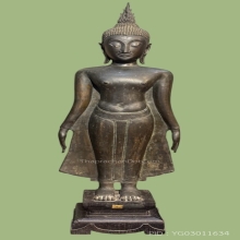พระ พุทธรูปสมัยสุโขทัยปางเปิดโลก