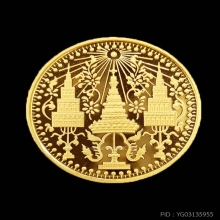 เหรียญพระแก้วมรกต 3ฤดุ ทองคำเล็ก