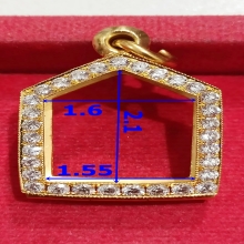 ตลับทอง90 เพชรแท้ ขุนแผนพิมพ์เล็ก ลป.ทิม 10.69 กรัม