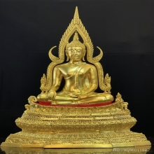 พระพุทธชินราชจำลอง หน้าตัก 9 นิ้ว  รุ่น 656 ปี พ.ศ. ๒๕๕๗