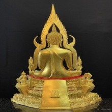 พระพุทธชินราชจำลอง หน้าตัก 9 นิ้ว  รุ่น 656 ปี พ.ศ. ๒๕๕๗