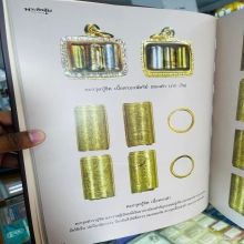 ตะกรุดบ้านมีดี ตะกรุดปู่ชิต ตะกรุดกันโรค เนื้อทองคำเลี่ยมทอง