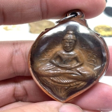 พระใบโพธิ์ใหญ่หลังดวง ส.๒ ล.พ.ลี วัดอโศการามปี 2500