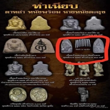  ไอ้หลำพิมพ์ใบพาย เนื้อตะกั่วผสมเงินยวง ตอกโค้ดนะ ปี 2554