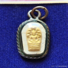 พระผงนาคปรกใบมะขาม รุ่น 2 เจ้าคุณสนิท วัดท้ายตลาด