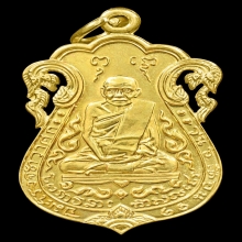เหรียญหลวงปู่เอี่ยม  วัดหนัง ปี 54 เนื้อทองคำ
