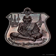 เหรียญนารายณ์ทรงครุฑ หลวงปู่หมุน วัดบ้านจาน เนื้อทองแดง
