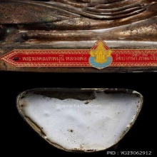 พระบูชาหลวงพ่อสด วัดปากน้ำ หน้าตัก 6.5 นิ้ว ป้ายแดง ผิวสวย