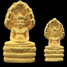 #พระทองคำ.. พระนาคปรก หลวงพ่อศิลา รุ่นมรดกโลก
