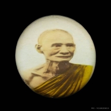 พระปรกใบมะขาม เจ้าคุณสุนทร วัดกัลยา เนื้อกะไหล่ทองดีมากๆ