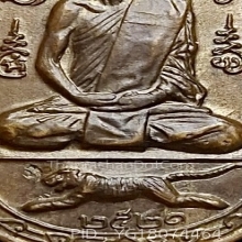 เสือเผ่น หลวงพ่อสุด หลังยันต์ตะกร้อใหญ่ ( จู๋ใหญ่ ) ปี2521