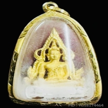 รูปหล่อพระพุทธชินราช สวยงามมาก เลี่ยมกรอบทองคำแท้