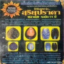 เบี้ยแก้ หลวงพ่อเกษม เขมโก รุ่นสุริยุปราคา ปี 38