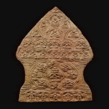BUDDHA IMAGE OF LUANG-PU-BOON , GRAND MIRACLE MOLD , SOIL