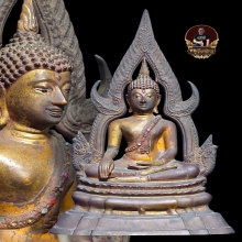 พระบูชาพระพุทธชินราช หลังพระบรมธาตุดอยสุเทพจ.เชียงใหม่ปี15