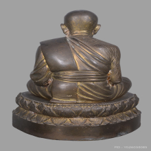 หลวงปู่ทวด รุ่นทูลเกล้า ปี2530  เนื้อขันลงหิน ขนาด 3.5 นิ้ว 