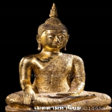 พระพุทธรูป สมัยรัตนโกสินทร์ แบบจีวรดอก สวยมาก เดิม