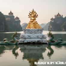 พระพุทธรูป สมัยรัตนโกสินทร์ ปางนาคปรก สวยมากเดิม