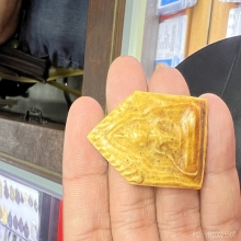 ขุนแผนเคลือบหลวงพ่ออั้นวัดพระญาติ พิมพ์แขนอ่อน