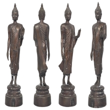 พระลีลา 25 ศตวรรษ ภ.ป.ร. ปี 2534 ขนาด 9 นิ้ว