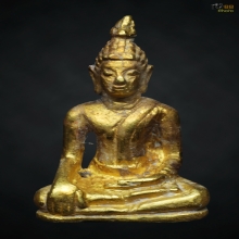 พระบูชาเล็กเชียงแสน เนื้อทองคำ