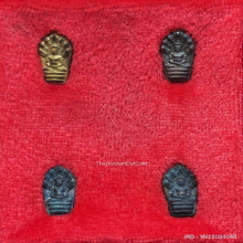 พระปรกใบมะขาม หลวงปู่ม่น วัดเนินตามาก รุ่นเมตตา ปี 2537