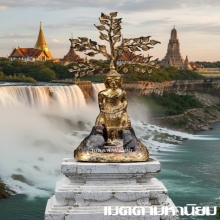 พระพุทธรูป สมัยรัตนโกสินทร์ ปางป่าลิไลยก์ สวยมากทองเดิม