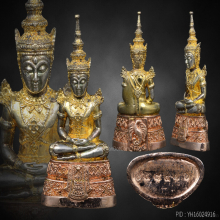 พระแก้วมรกตเนื้อเงินกรมสรรพสามิตปี 2539