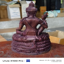 พระบูชาจตุคามรามเทพ รุ่นโคตรปาฏิหาริย์ปี2550 โลหะรมดำมันปู