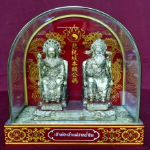 พระบูชาเจ้าพ่อ-เจ้าแม่ ปากน้ำโพ จ.นครสวรรค์ กะไหล่ทอง
