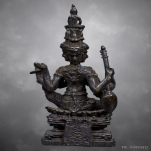 พระพรหมประสิทธิ์ หลวงตาม้า วัดถ้ำเมืองนะ อุดผง
