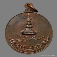 เหรียญทรัพย์สิน หลวงปู่ขาว อนาลโย วัดถ้ำกลองเพล ปี2521