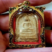 พระสมเด็จ หลวงปู่ลำภู พิมพ์ฐานคู่