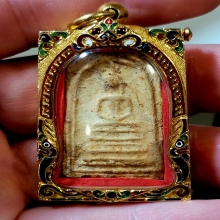 พระสมเด็จ หลวงปู่ลำภู พิมพ์ฐานคู่