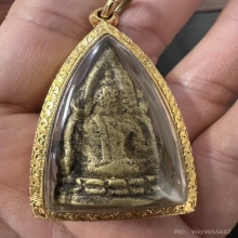 ตลับทอง ใส่ พระพุทธชินราช อินโดจีน