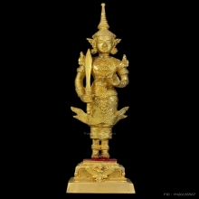 พระสยามเทวาธิราชแท้ๆ เนื้อกะไหล่ทอง ปี 2525