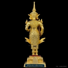 พระสยามเทวาธิราชแท้ๆ เนื้อกะไหล่ทอง ปี 2525